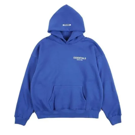 Blue essentials hoodie